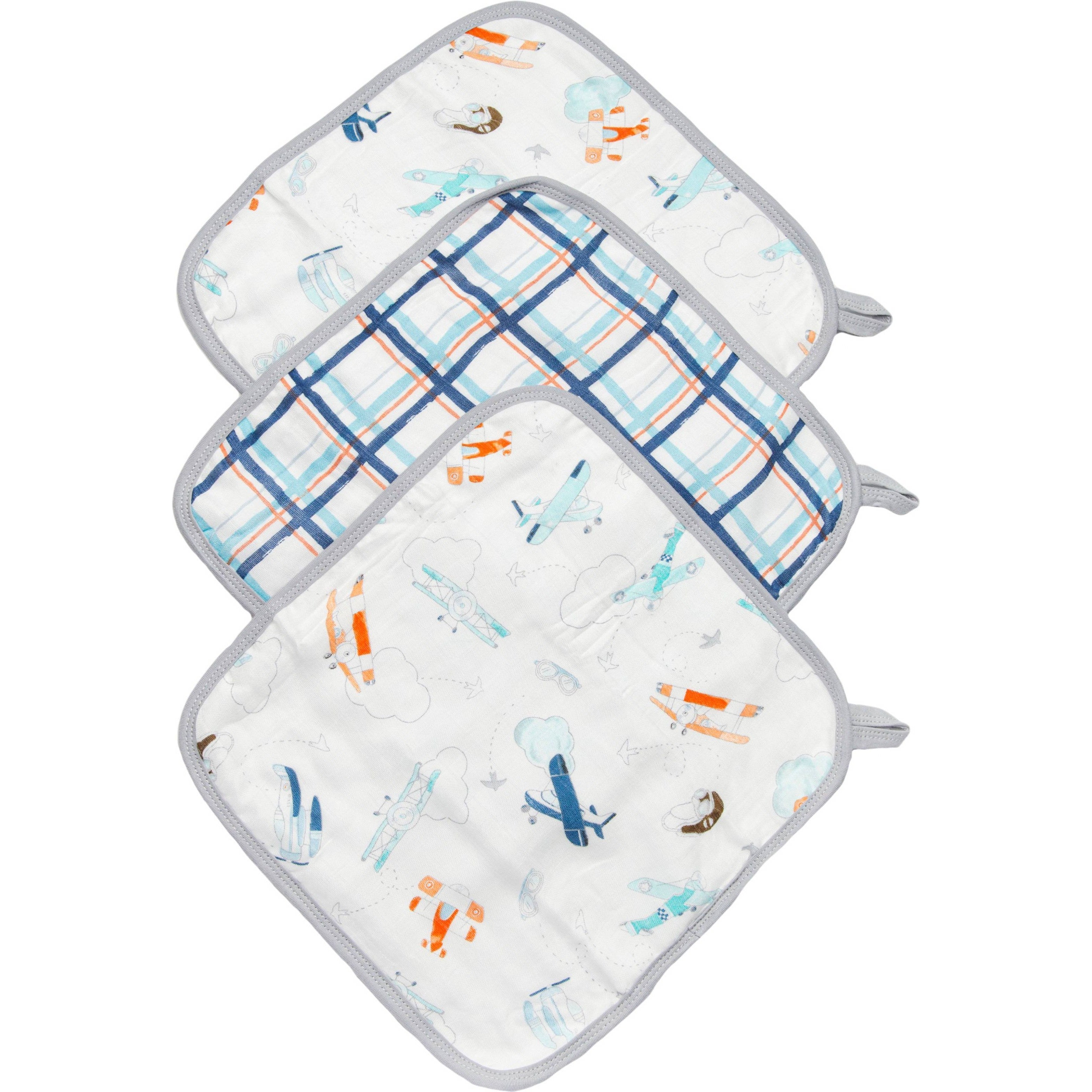 Loulou Lollipop Washcloths 3-pieces Set |  Born To Fly