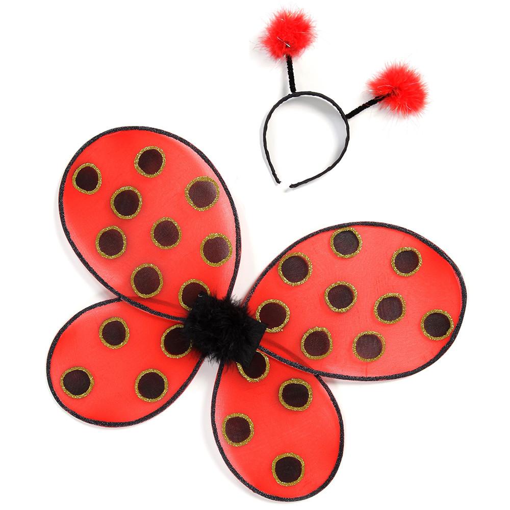 Great Pretenders Ladybug Wings & Headband