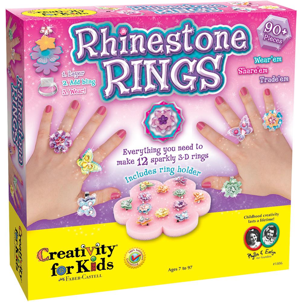 Creativity For Kids Rhinestone Rings