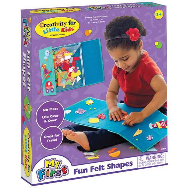 Creativity For Kids My First Fun Felt Shapes