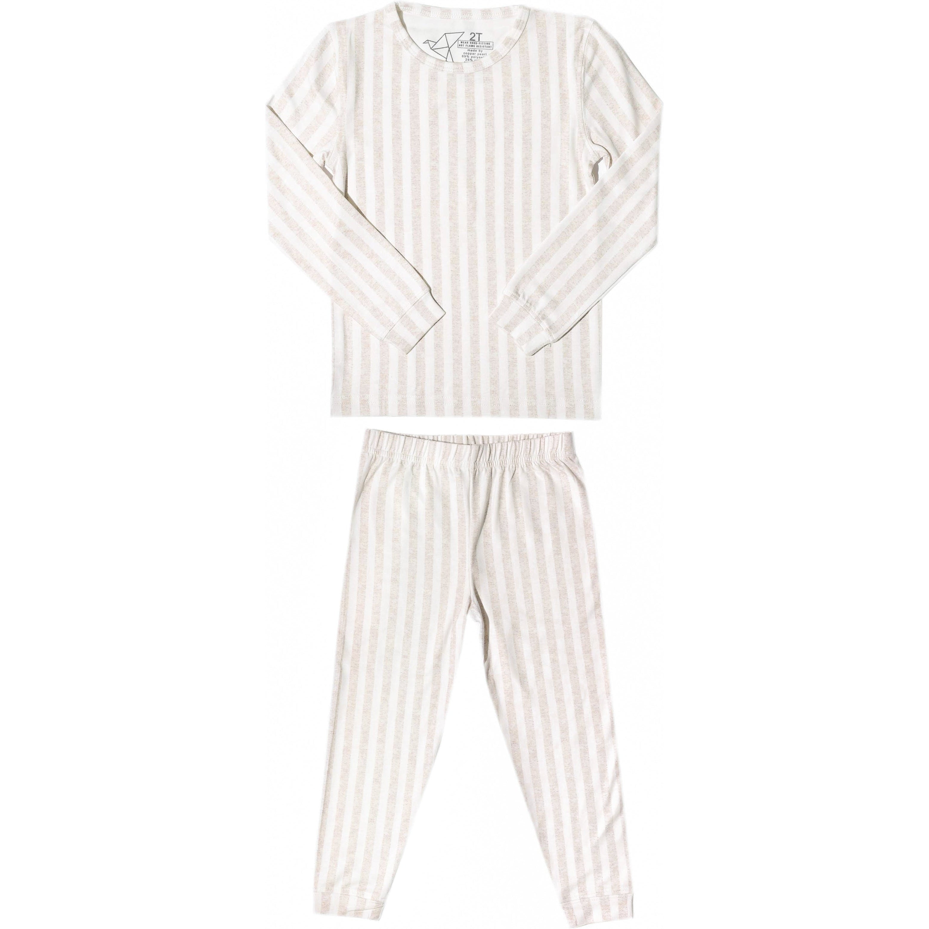 Copper Pearl 2-Piece Long Sleeve Pajama Set | Coastal