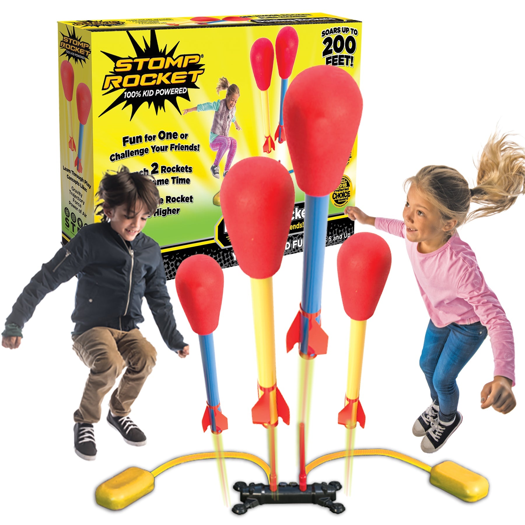 Stomp Rocket Dueling