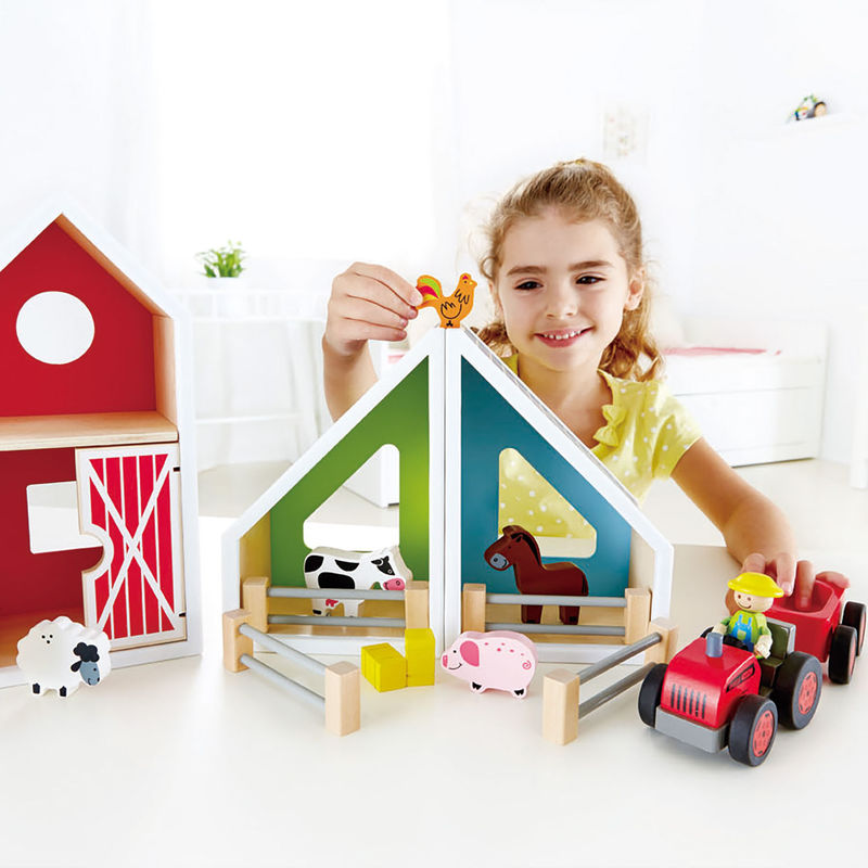 Hape Barn Play