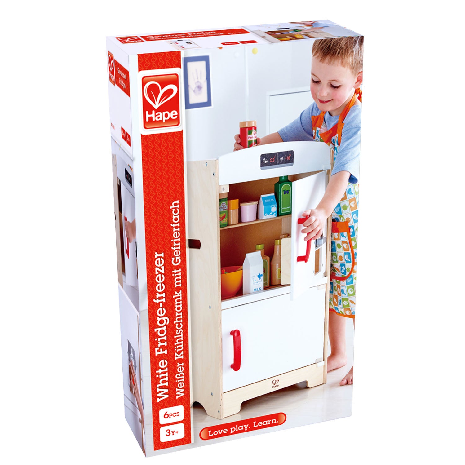 Hape White Fridge-Freezer