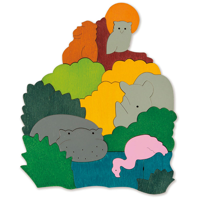 Hape African Animals Puzzle