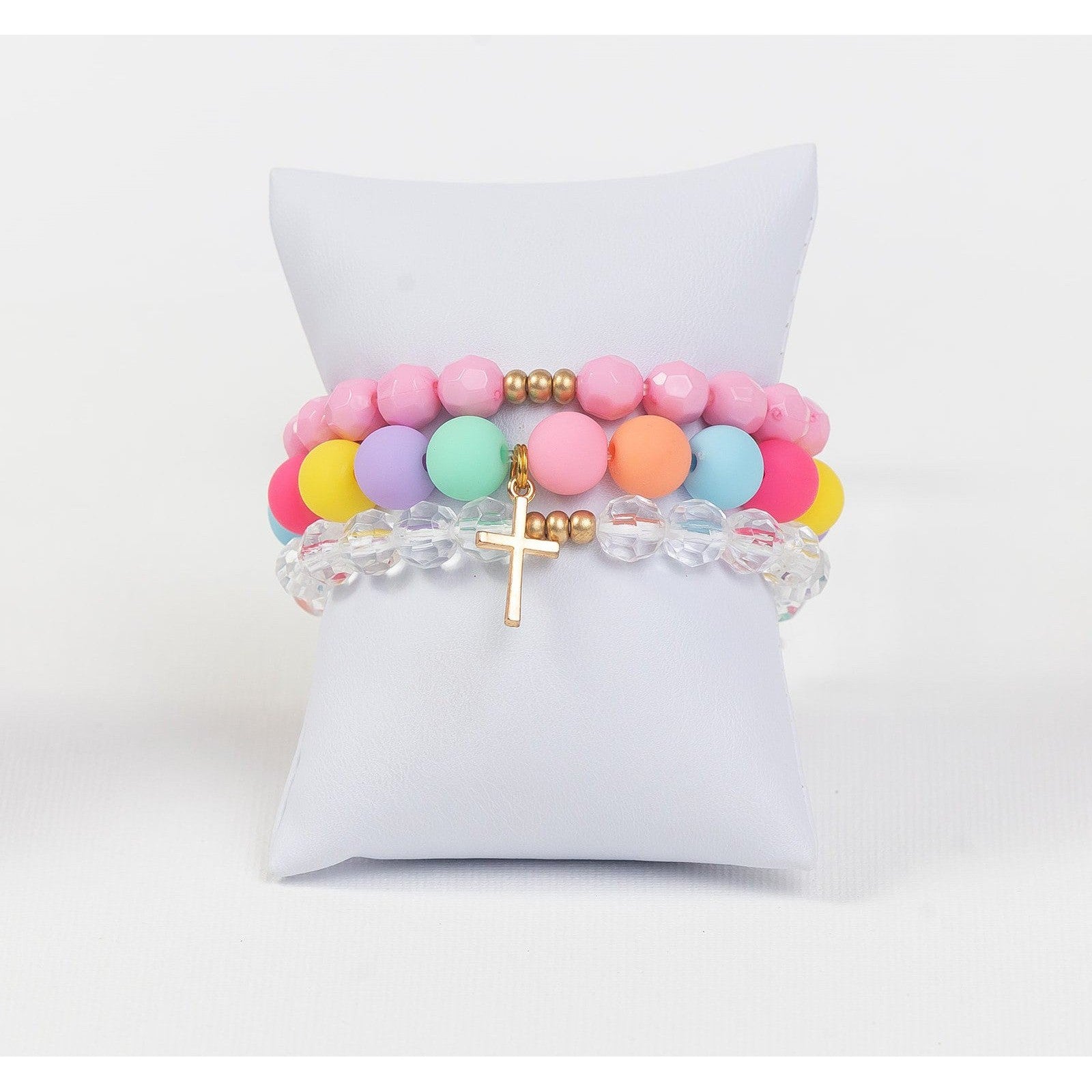 Gotta Have Faith Stack (with Gold Cross)