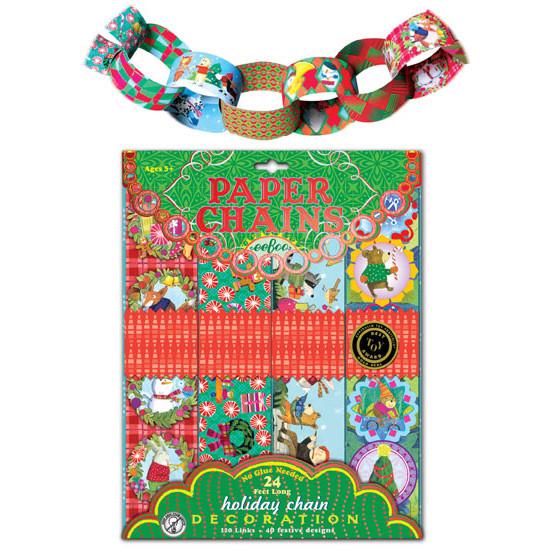 Eeboo Holiday Paper Chains