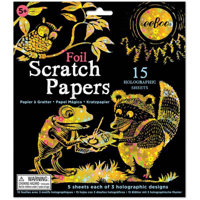 Eeboo Scratch Papers Foil