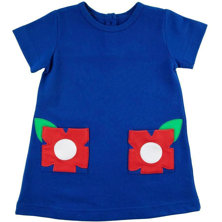 Florence Eiseman Knit Dress With Flower Pockets