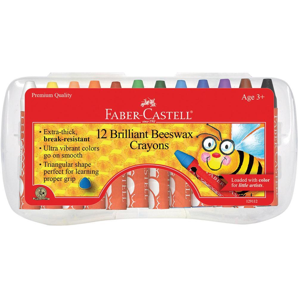 Faber-Castell Brilliant Beeswax Crayons