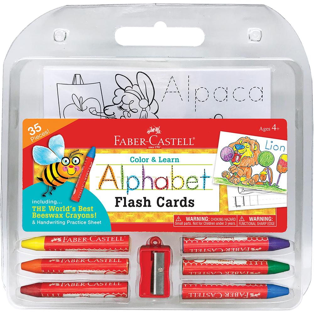 Faber-Castell Color & Learn Alphabet Flash Cards