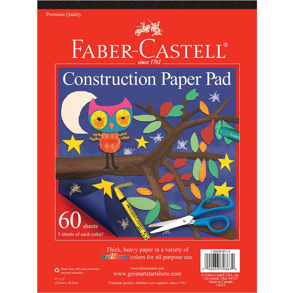 Faber-Castell Construction Paper Pad
