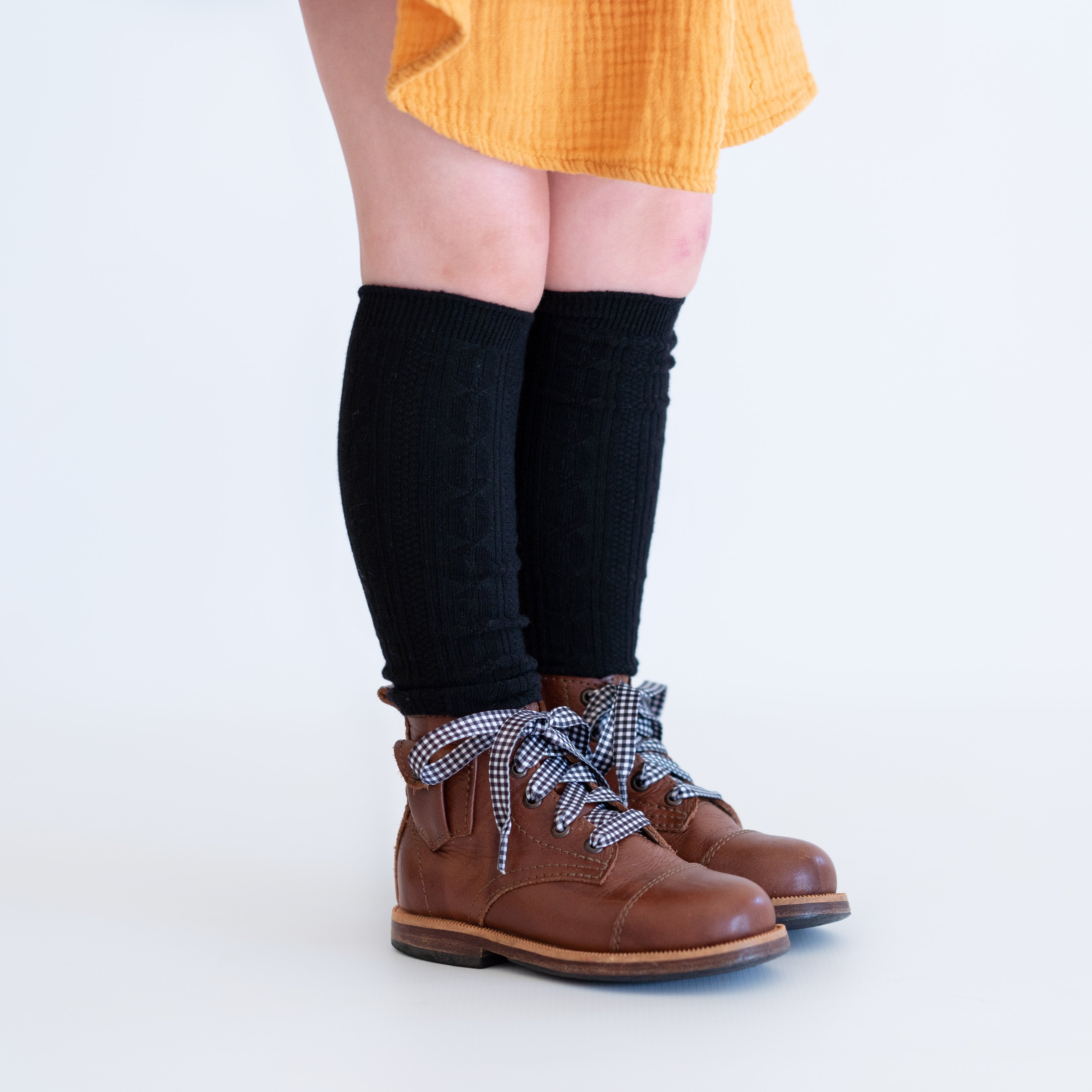 Little Stocking Co. Black Knee High Socks