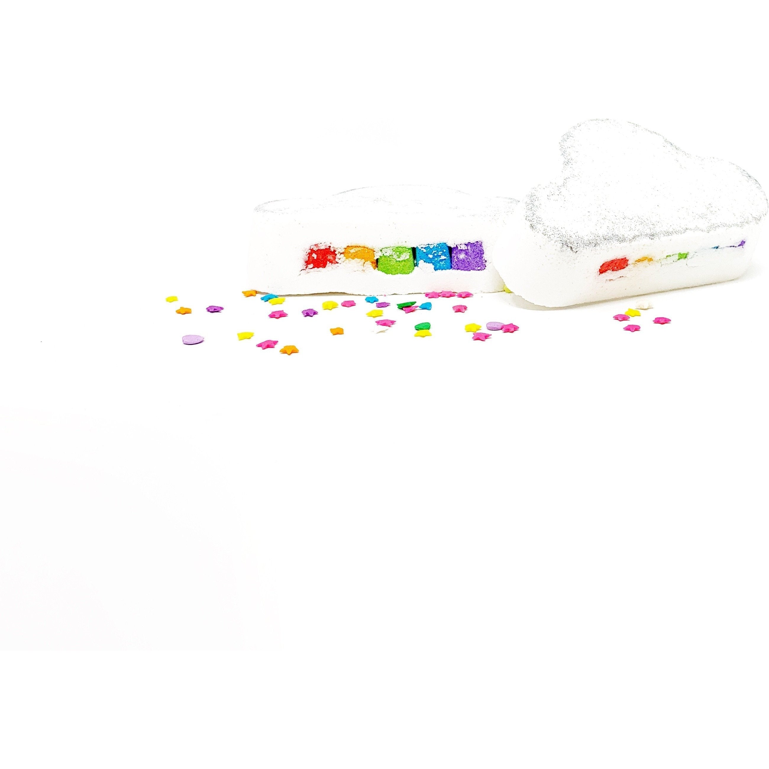 Feeling Smitten Rainbow Cloud Bath Bomb