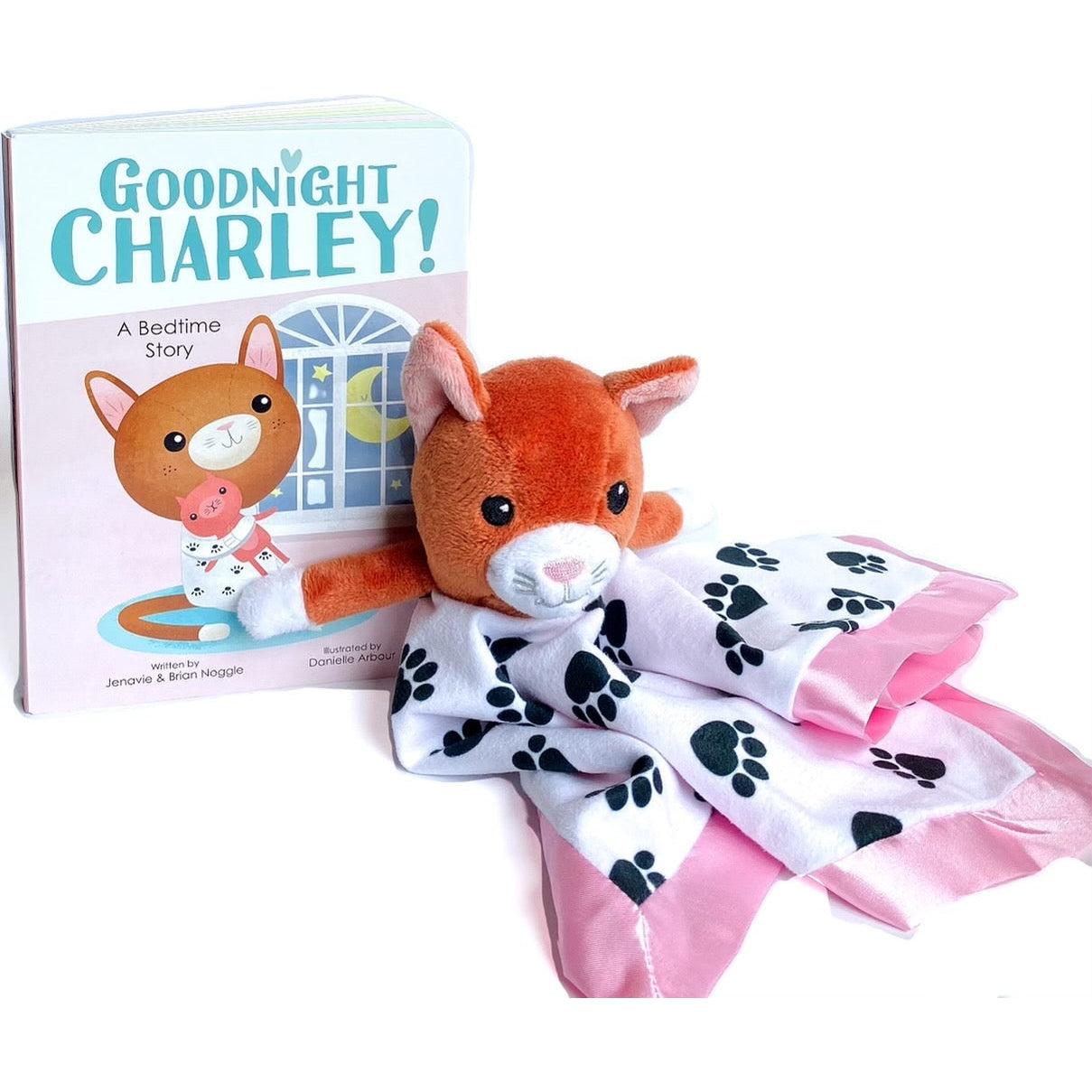 Frankie Dean Charley the Cat Dream Blanket + Bedtime Book