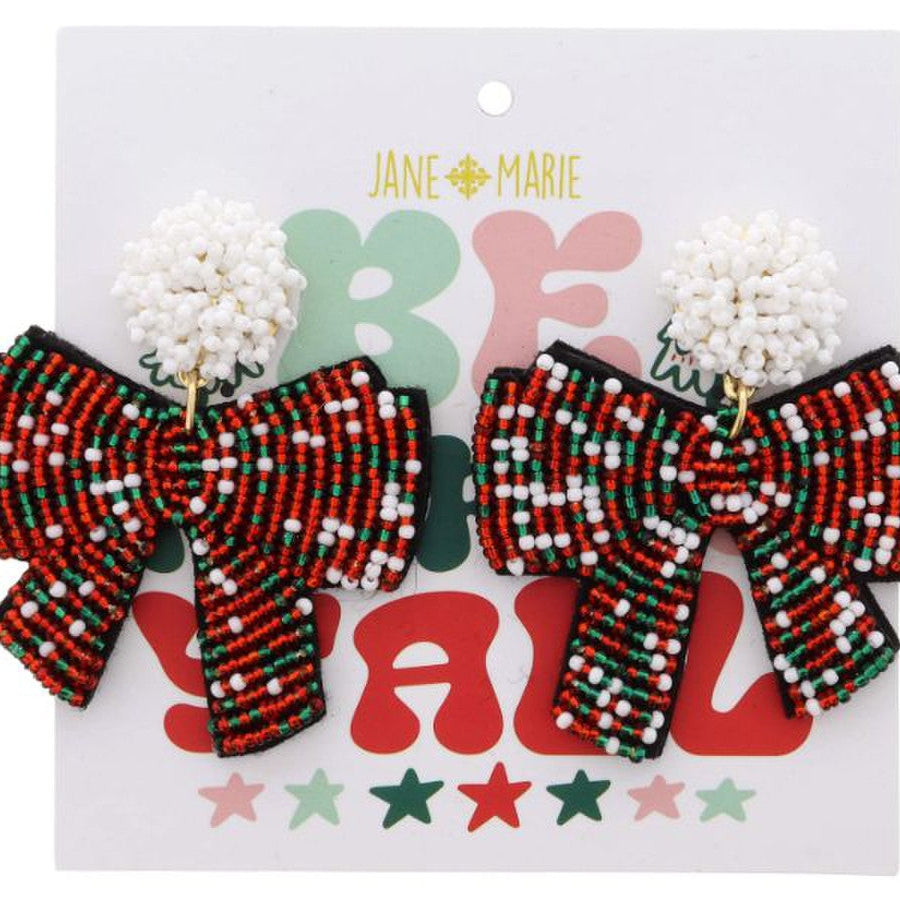 Jane Marie In The Spirit! Beaded Earrings