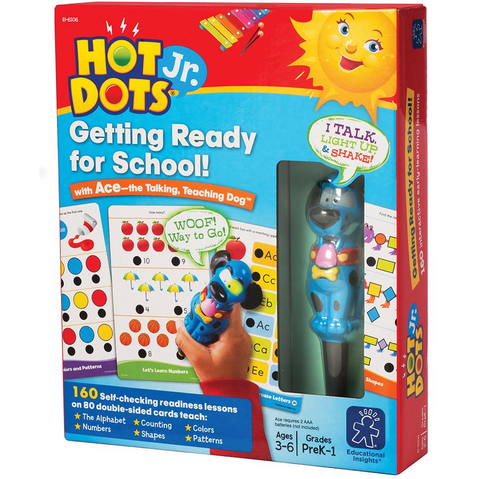 Educational Insights Hot Dots Jr. Getting Ready For School