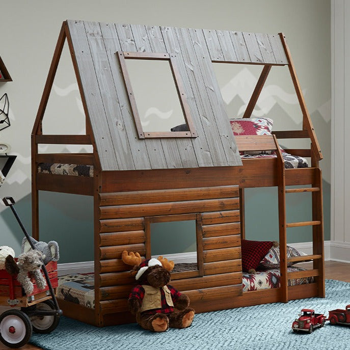 Ti Amo Log Cabin Loft Bed
