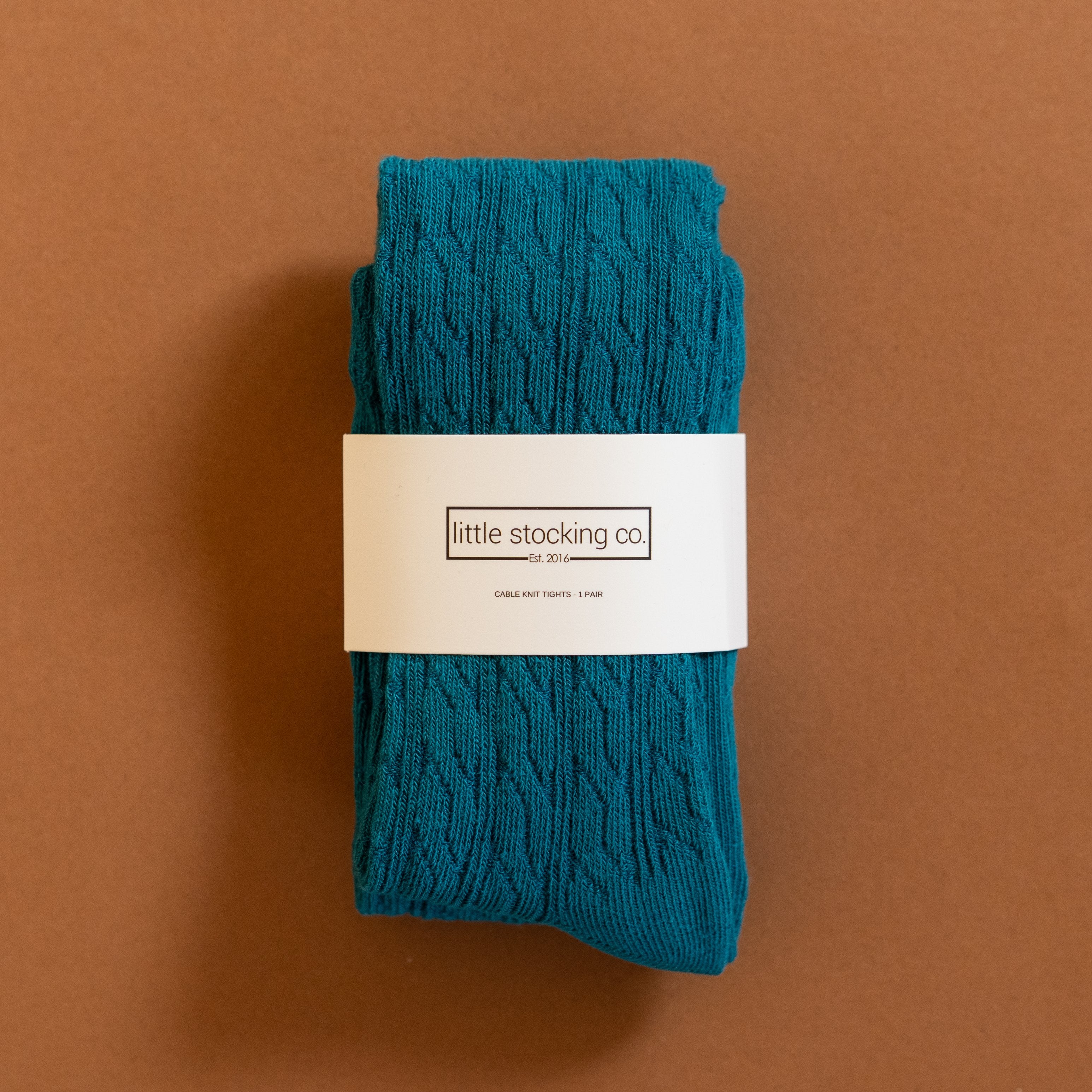 Little Stocking Co. Capri Cable Knit Tights