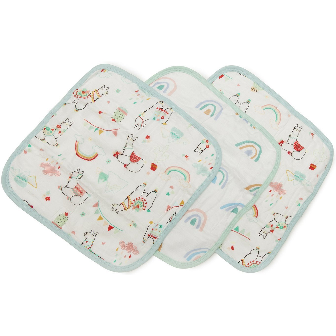 Loulou Lollipop Washcloth 3-pieces Set | Llama
