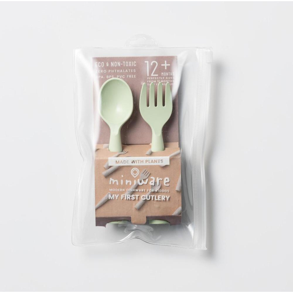 Miniware My First Cutlery | Key Lime
