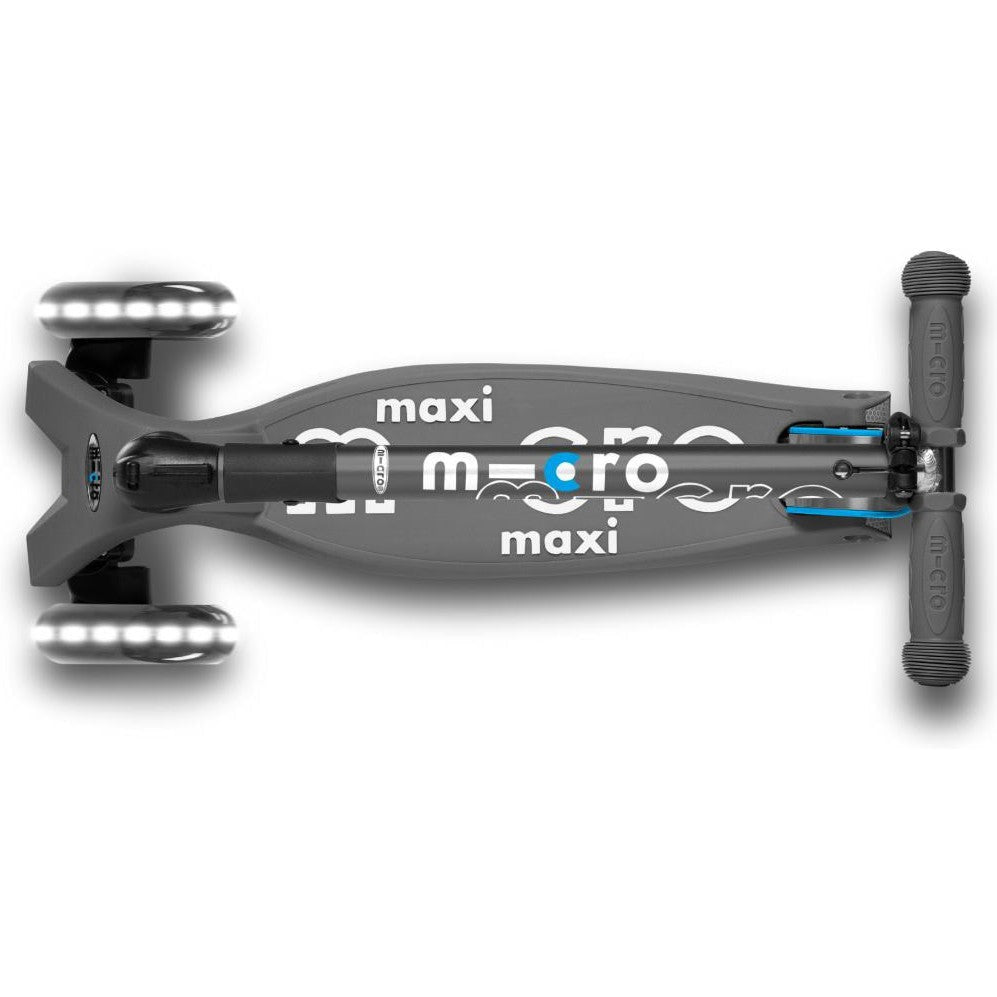 Micro Kickboard Maxi Deluxe Foldable LED Scooter