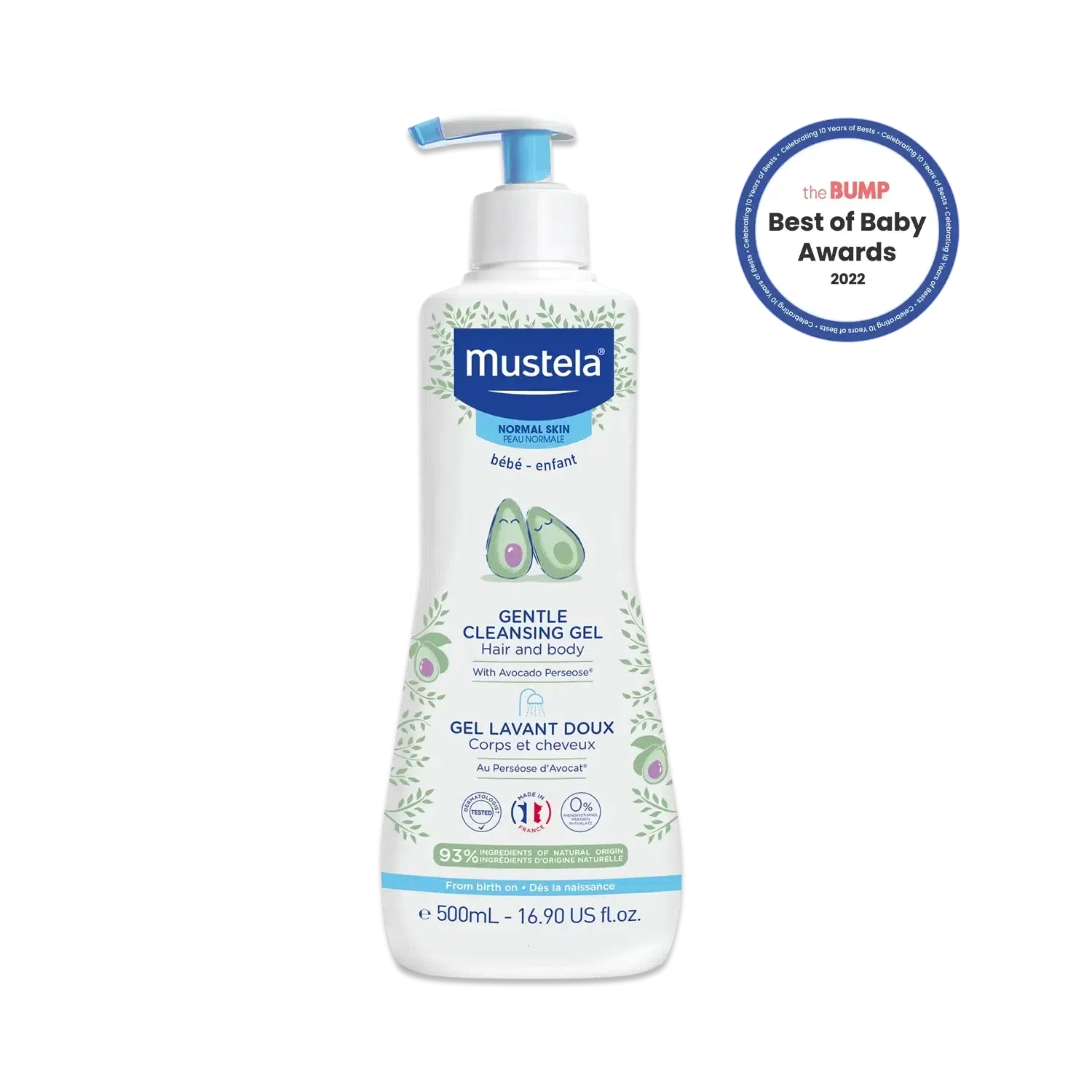 Mustela Gentle Cleansing Gel (16.9 oz.)