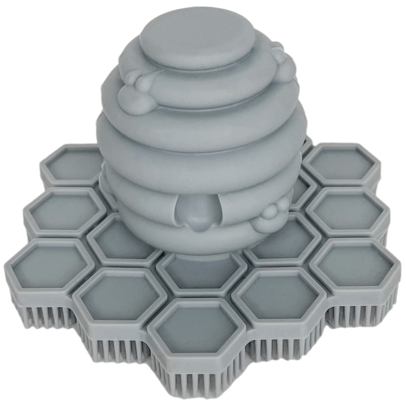 Big Bee Little Bee Original ScrubBEE Silicone Scrubber: Slate