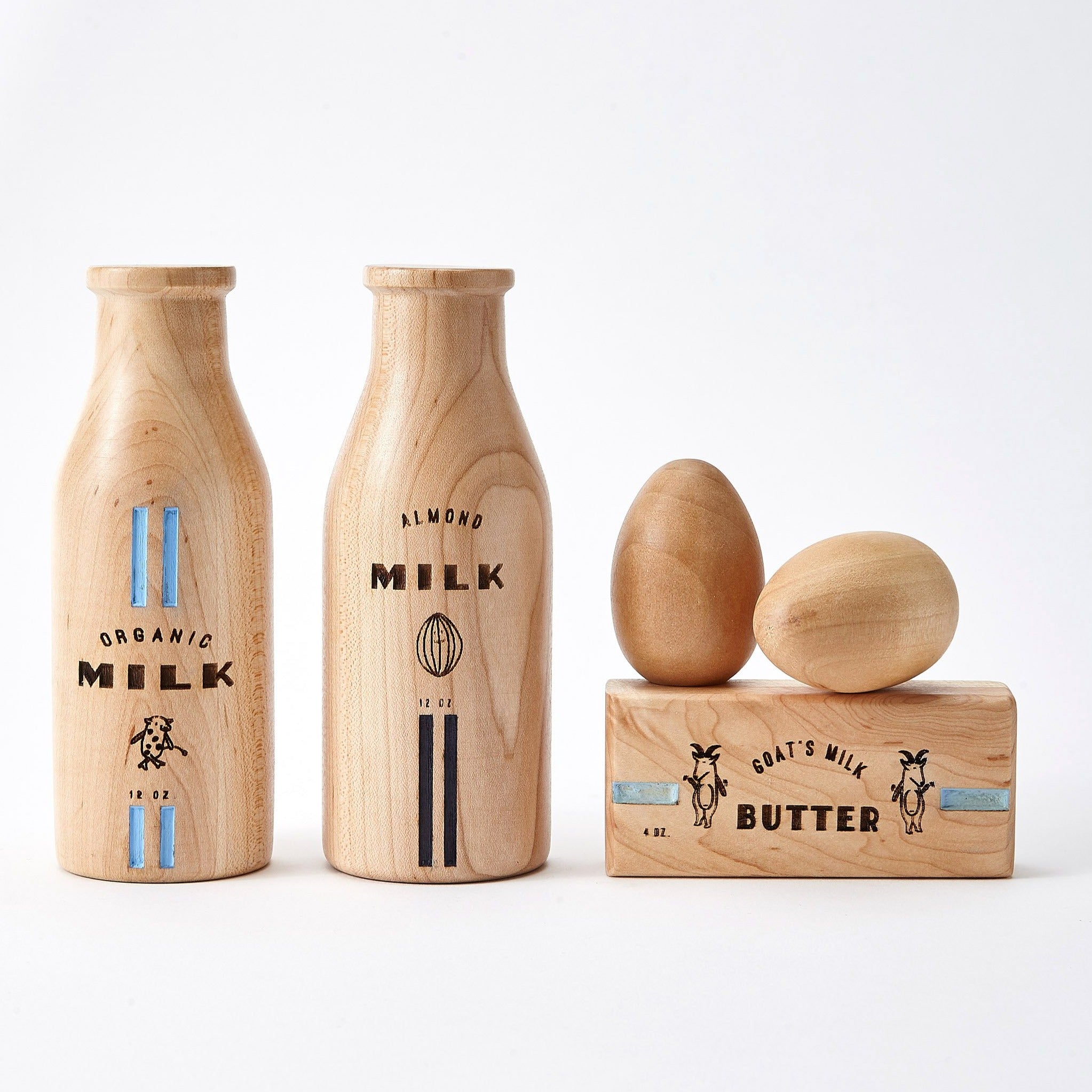 Milton & Goosee Dairy Play Food Set