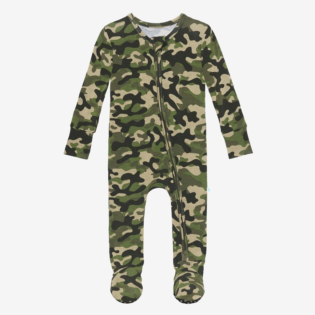 Cadet Footie Zippered One Piece