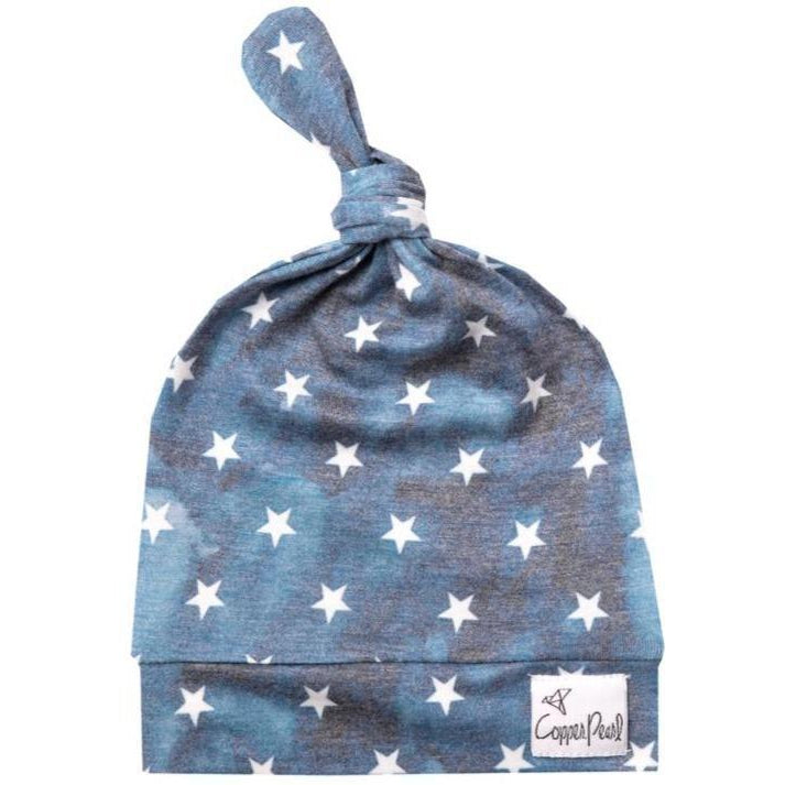 Copper Pearl Top Knot Hat | Patriot