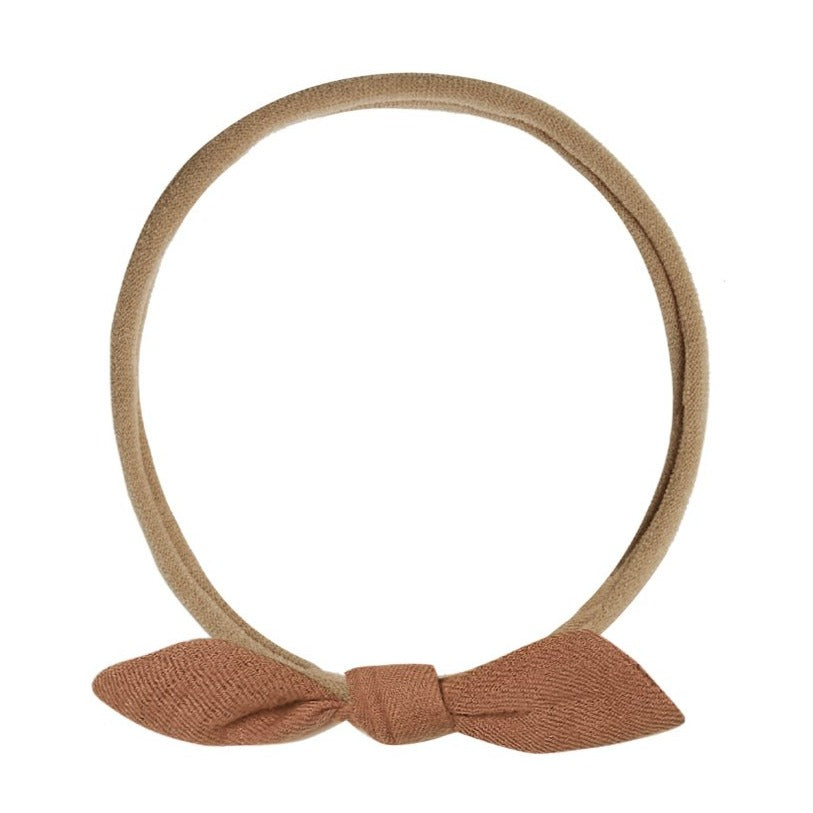 Quiincy Mae Little Knot Headband | Clay