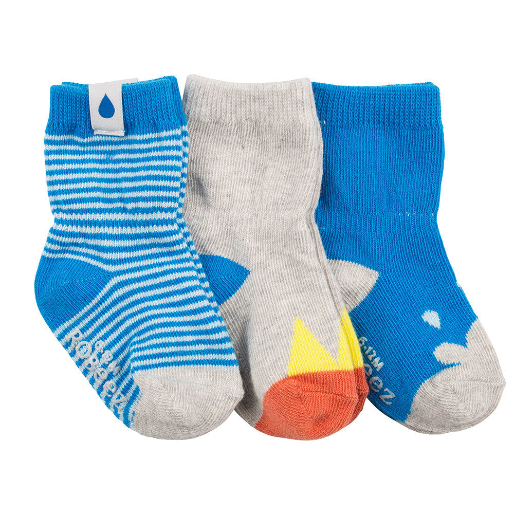 Robeez Rain or Shine Socks, 3-Pack
