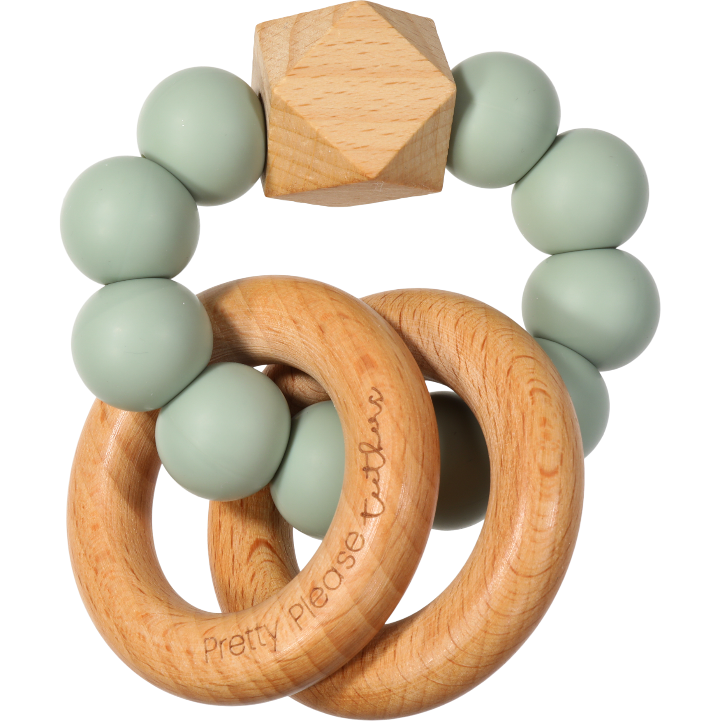 Pretty Please Teethers Sawyer || XL Teething Rattle