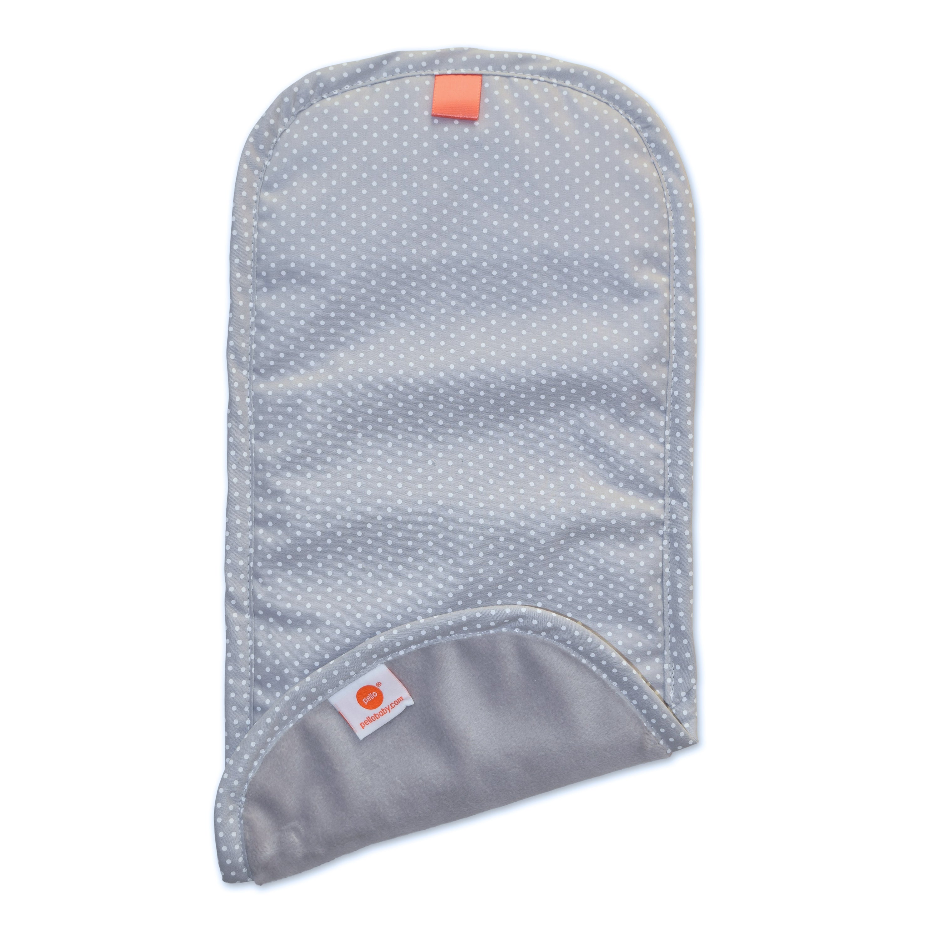 Pello Burp Cloths Serenity Light Grey