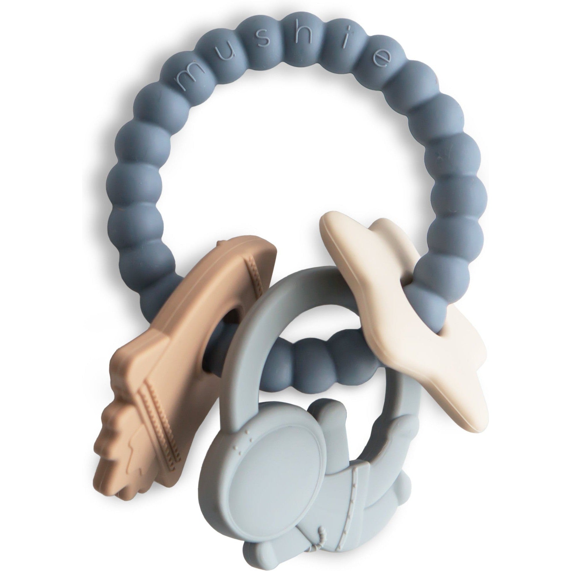 Mushie Space Teething Ring