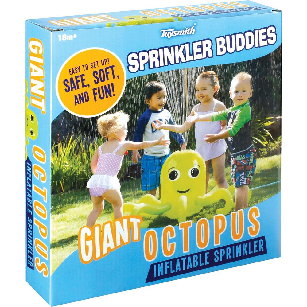 Toysmith Sprinkler Buddies Octopus