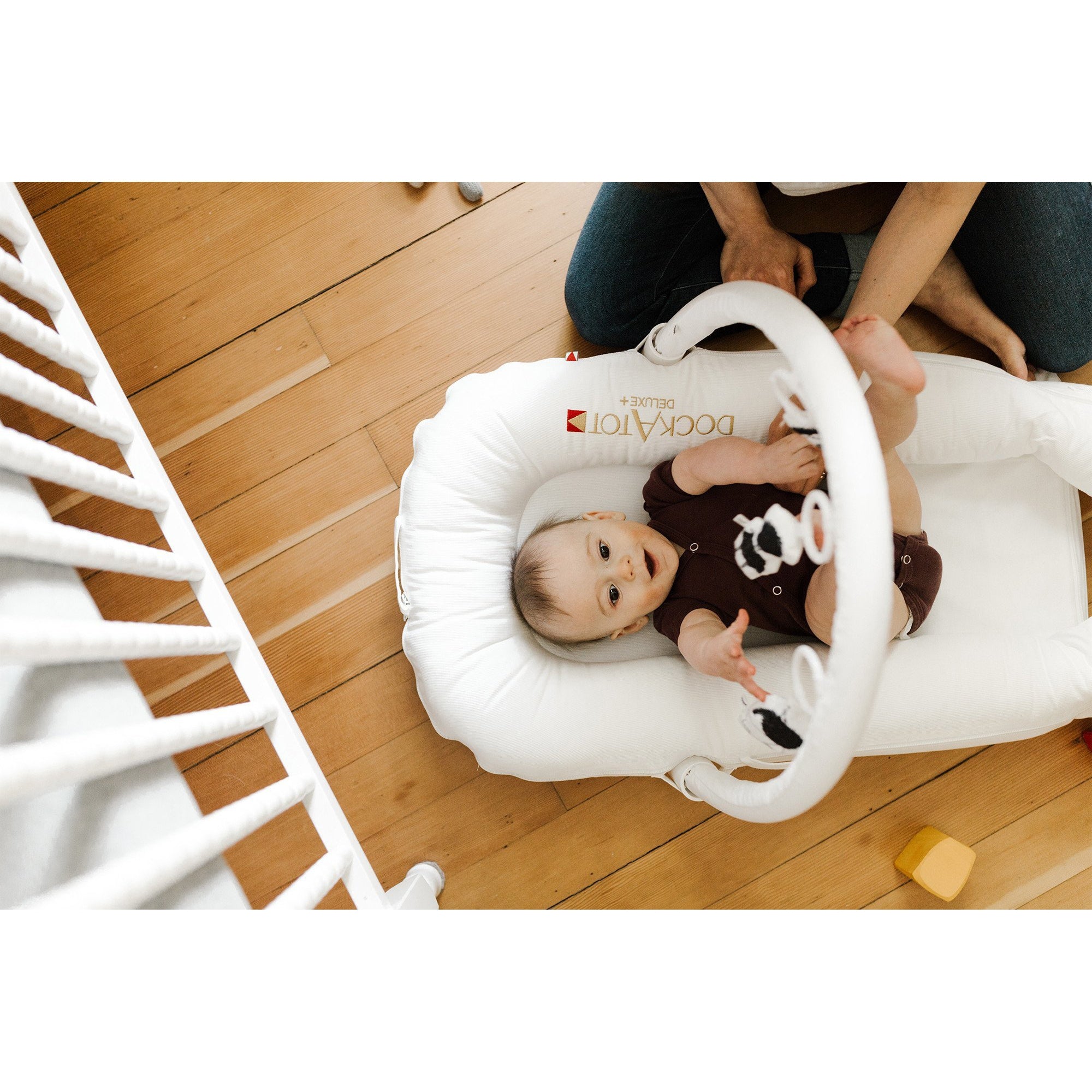 DockATot Toy Arch for Deluxe+ Dock | Pristine White