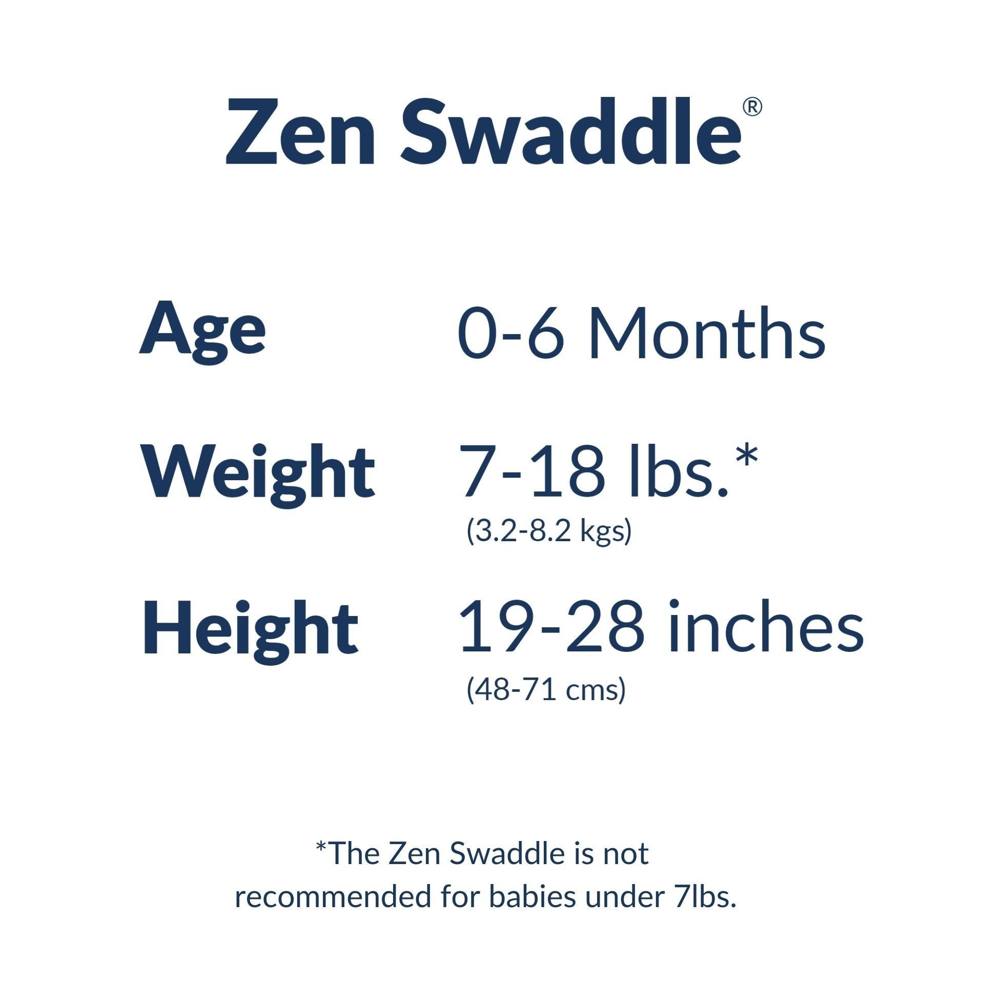 Nested Bean Zen Swaddle® Classic