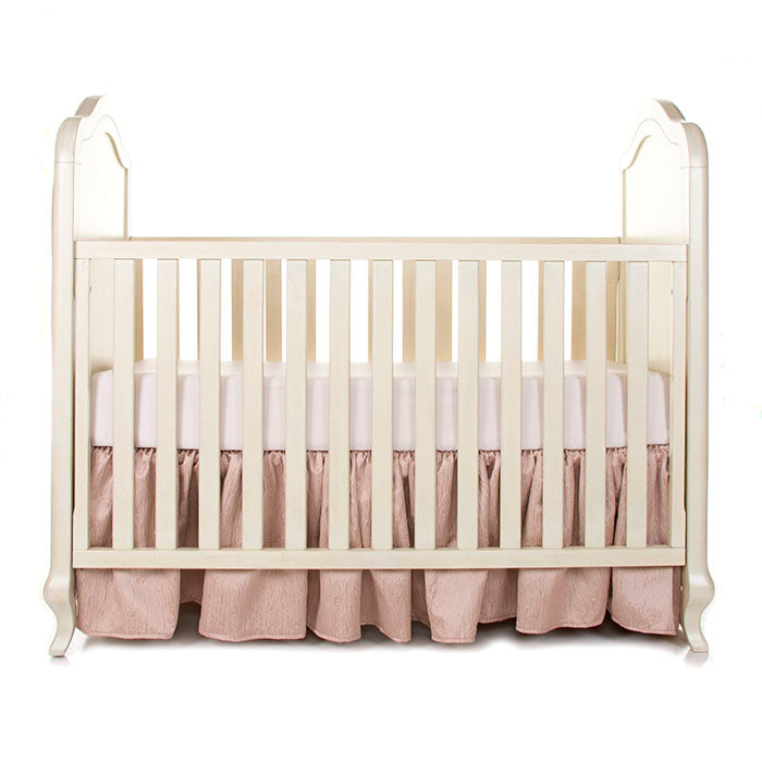 Glenna Jean Angelica 2-Piece Starter Bedding Set (Includes champagne sheet & crib skirt)