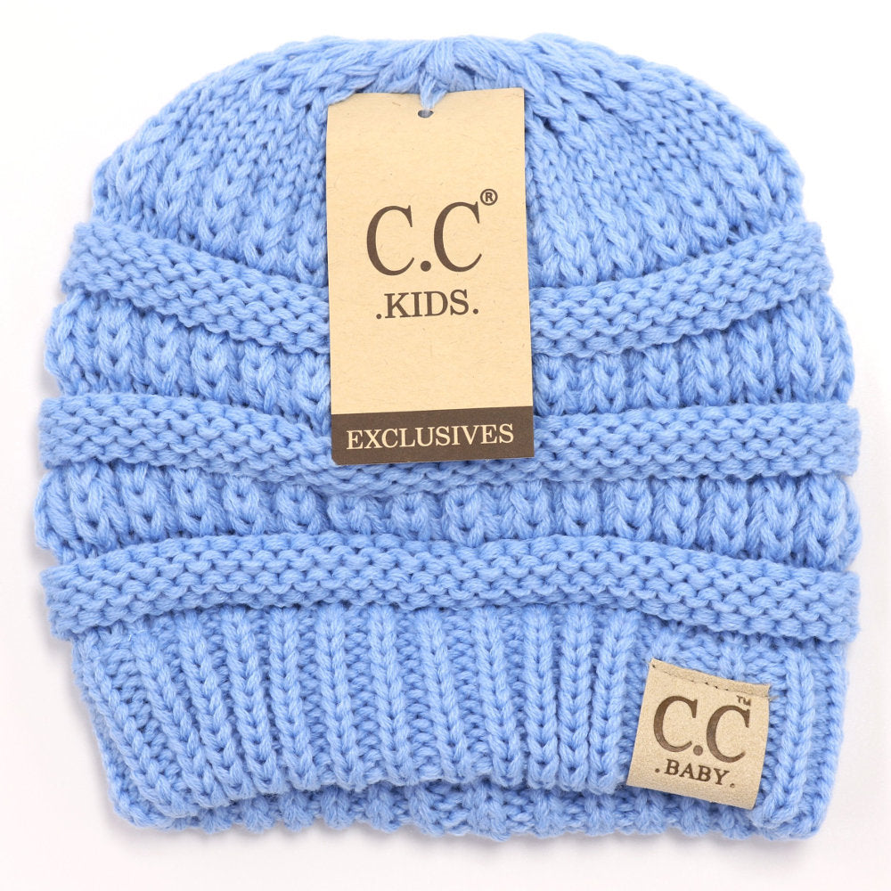 CC Beanie Baby Solid Beanie Pale Blue