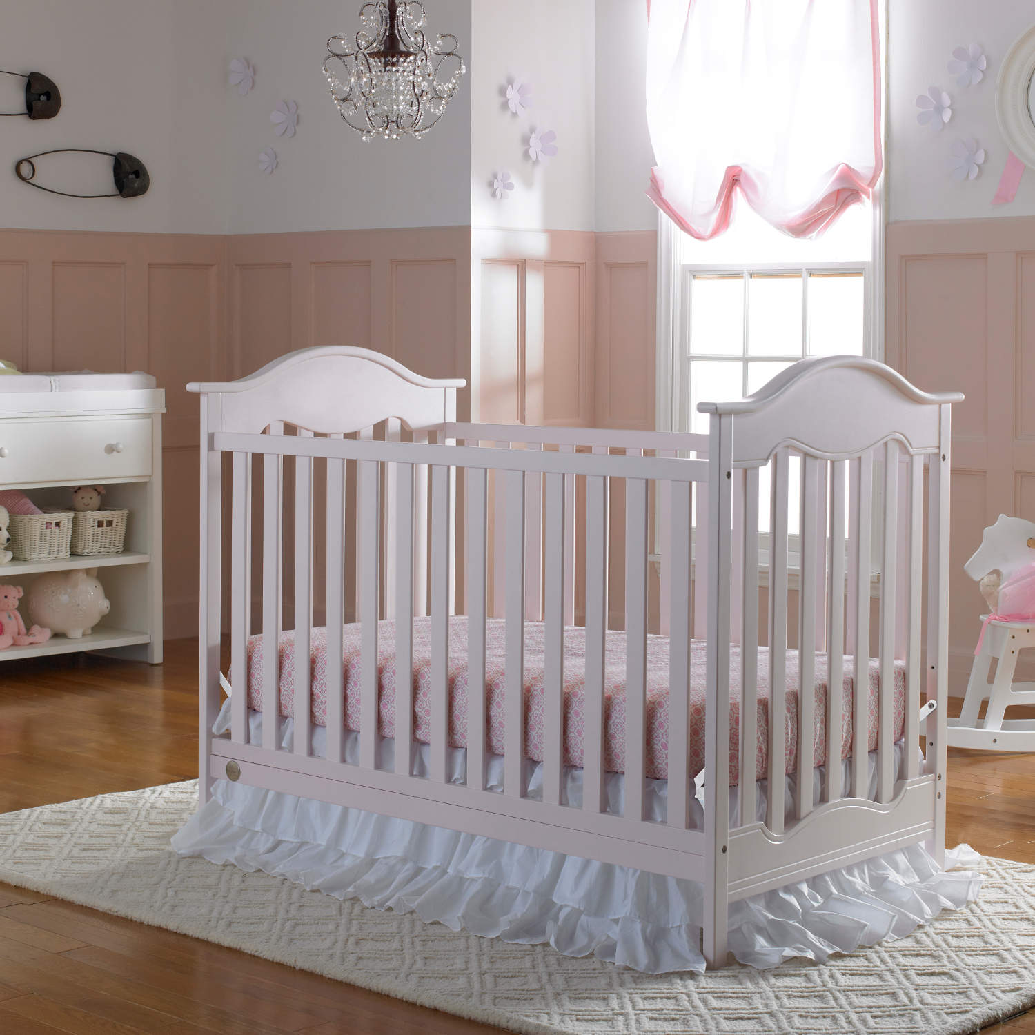 Fisher-Price Charlotte Crib - Blush