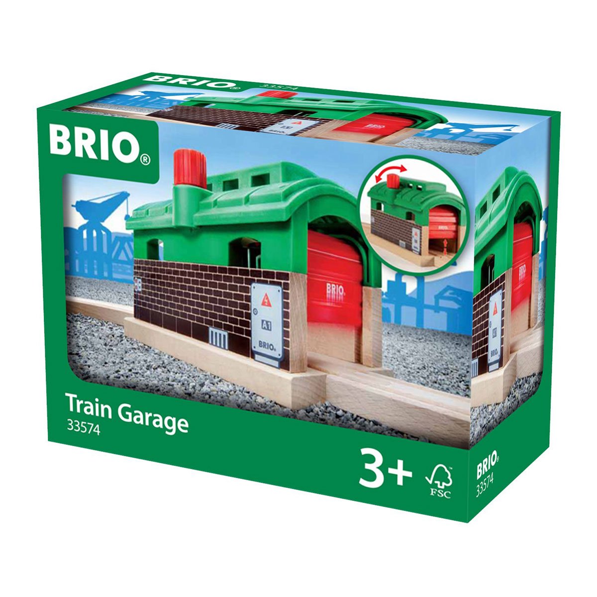 Brio Train Garage