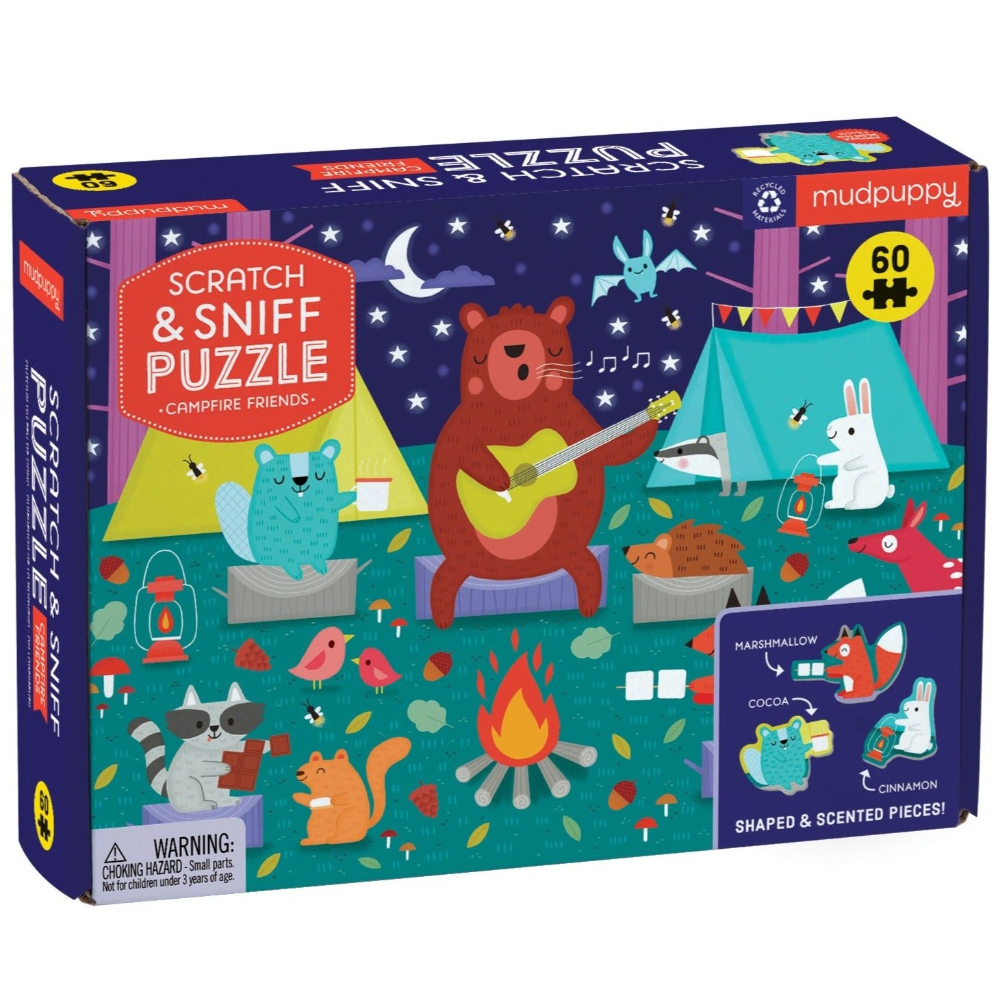 Mudpuppy Campfire Friends Scratch & Sniff Puzzle