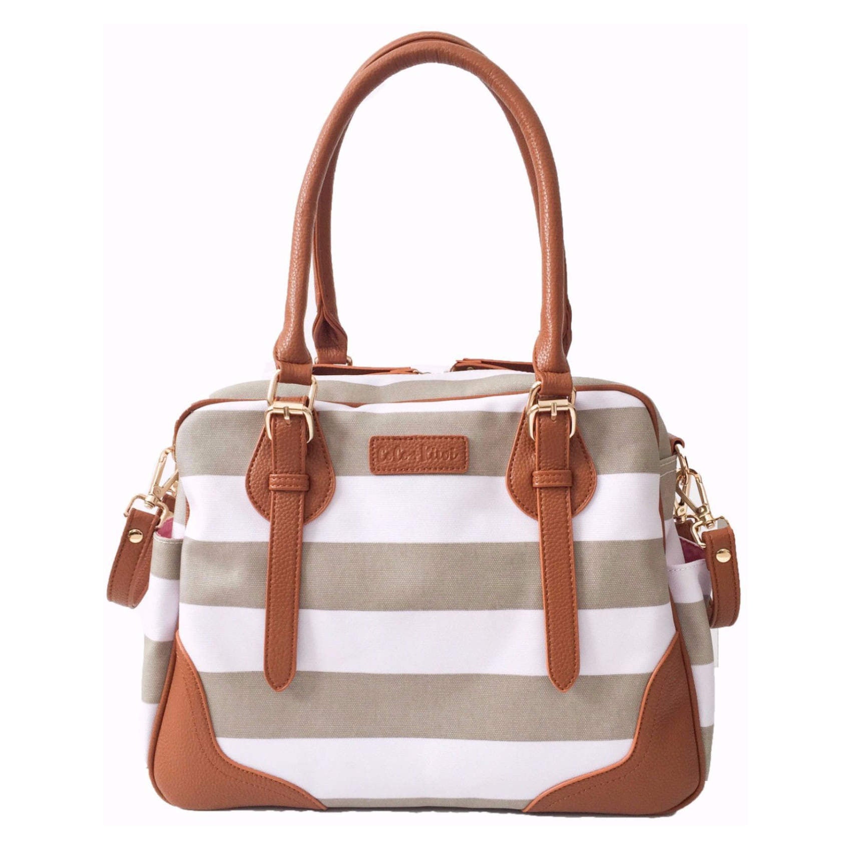 Coco+Kiwi Provence Diaper Bag - Sandstone