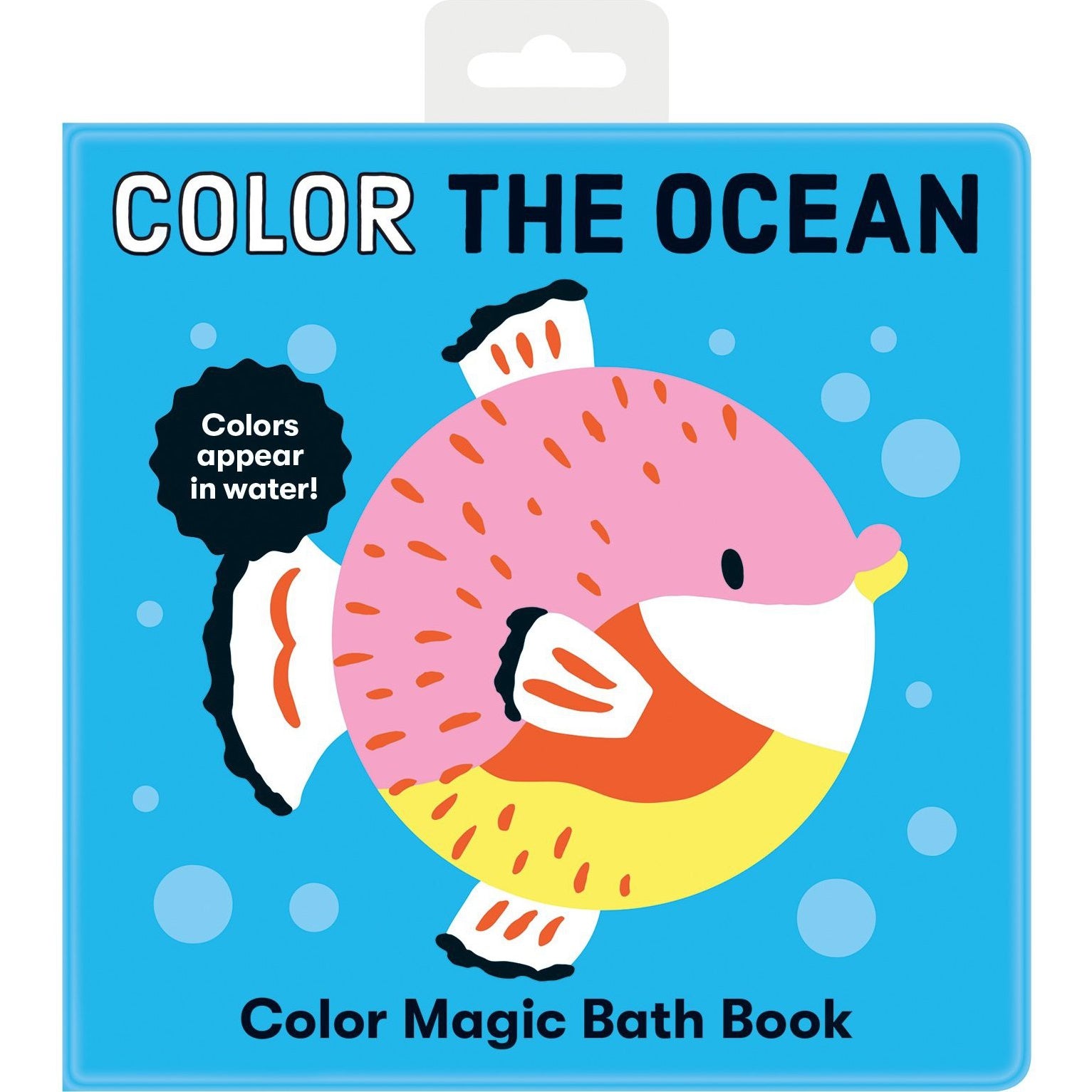 Mudpuppy Color the Ocean Color Magic Bath Book