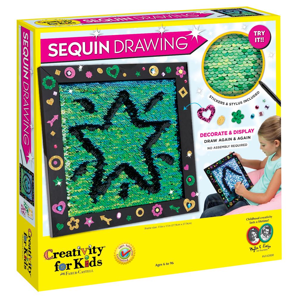 Creativity For Kids Sequin Drawing