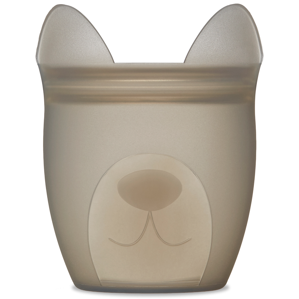 Zip Top Snack Container Dog