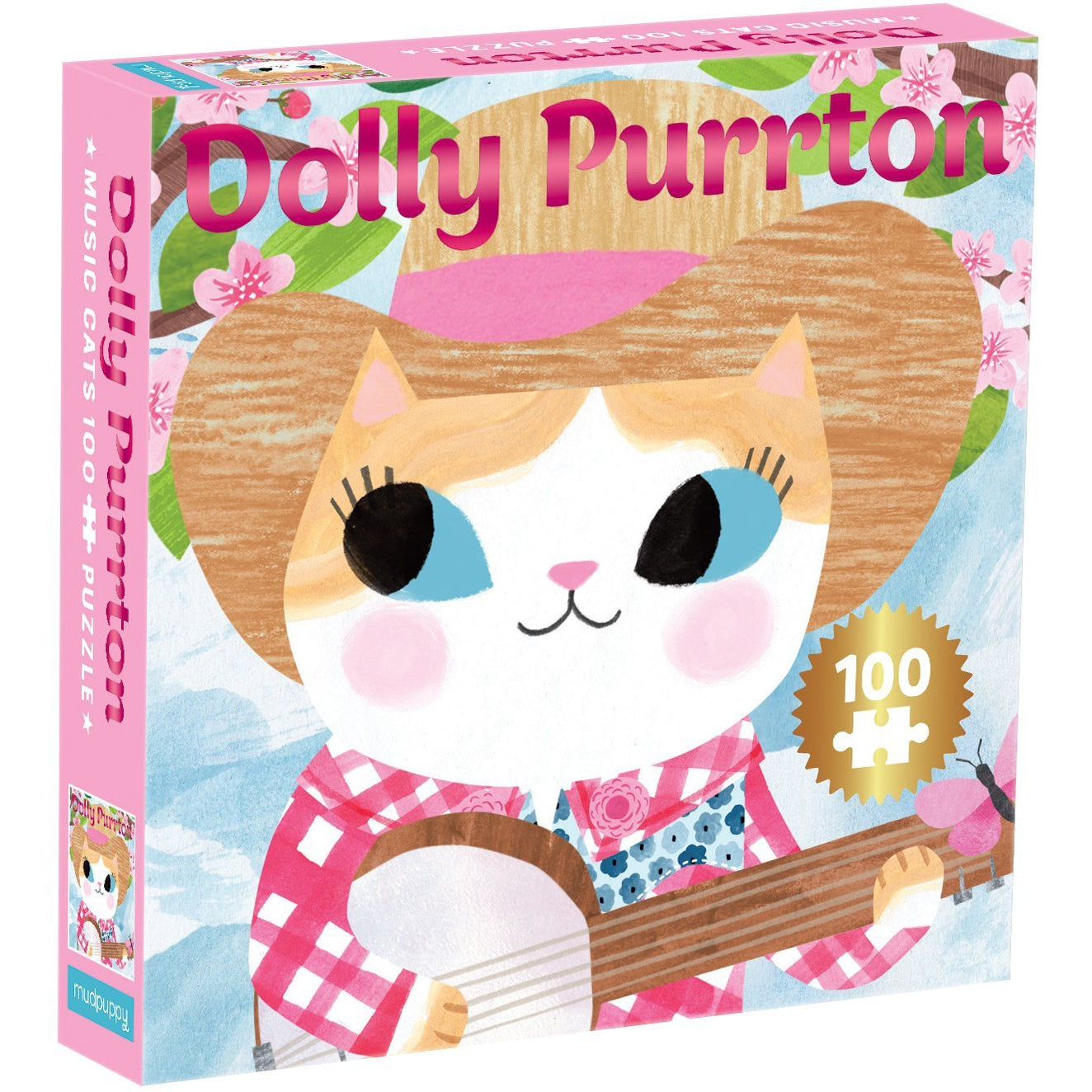 Mudpuppy Dolly Purrton Music Cats 100 Piece Puzzle