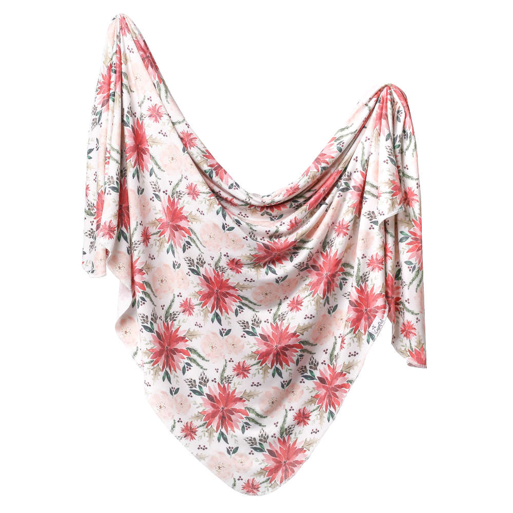 Copper Pearl Knit Swaddle Blanket | Joy